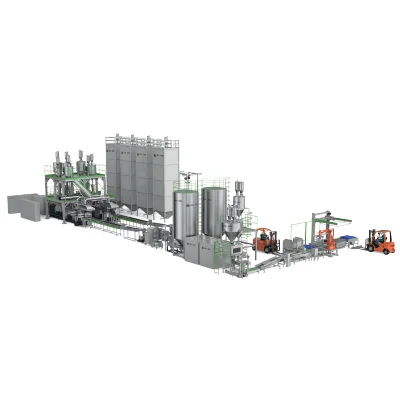Tam Otomatik Compound ve Paletleme Anahtar Teslim Çözümü